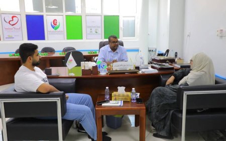 الدكتورة اشراق السباعي تزور مركز فاطمة بابطين الطبي بسيئون وتطلع على سير العمل وخدمات رعاية مرضى الفشل الكلوي