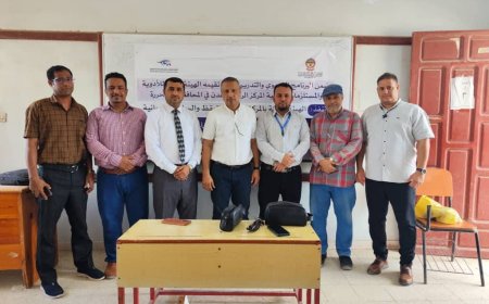 فريق التيقظ الدوائي يختتم برنامجه التوعوي بسقطرى بنزول إلى كلية التربية والعلوم التطبيقية