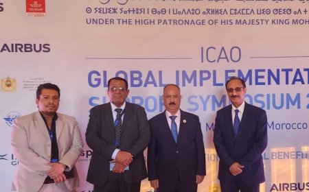 رئيس الهيئة العامة للطيران المدني والأرصاد يشارك في ندوة GISS 2026 للطيران بمراكش ضمن وفد رسمي برئاسة وزير النقل