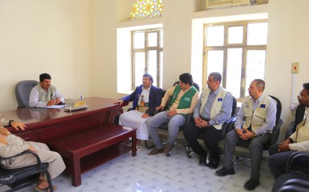 لقاءات تنسيقية لتعزيز تنفيذ مشروع الأمن المائي بالطاقة المتجددة في مأرب