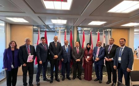 على هامش اجتماعات الربيع لعام 2026.. محافظ الصندوق عن الجمهورية اليمنية يلتقي المدير التنفيذي للمجموعة العربية وجمهورية المالديف لدى صندوق النقد الدولي