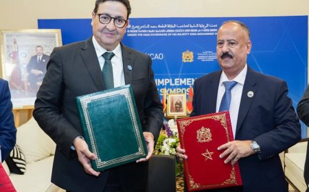 اليمن والمغرب يوقعان اتفاقية تعاون تقني شاملة في مجال الطيران المدني