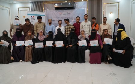 اختتام التدريب النوعي لتعزيز استجابة منظمات المجتمع المدني لقضايا الابتزاز الإلكتروني في عدن