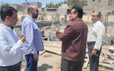 الفريق الاستشاري بعدن يشيدون بجهود قيادة السلطة بمديرية المنصورة على تعزيز البنية التحتية واهتمامها بالخدمات