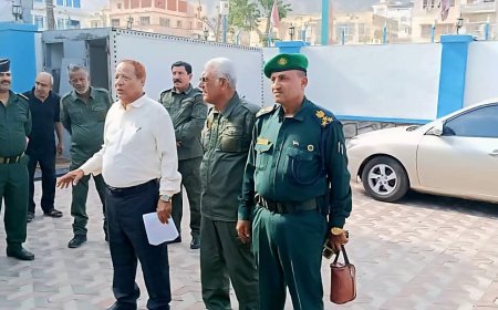 قيادة التوجيه بشرطة عدن تنفذ نزولاً ميدانياً لتعزيز الانضباط والتوعية الأمنية.