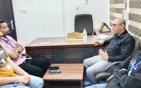 مدير عام تبن يبحث مع منظمة الإغاثة الإسلامية الفرنسية تعزيز التدخلات الإنسانية والتنموية