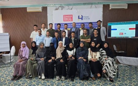 تعز..اختتام الورشة التدريبية الأولى حول استخدام أدوات الذكاء الاصطناعي للصحفيين فيها
