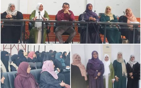إدارة تنمية المرأة في صندوق النظافة بعدن تقيم جلسة توعوية لموظفات الصندوق