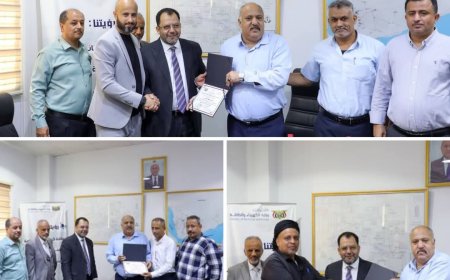 وزير الكهرباء يكرّم مدراء المناطق تقديراً لجهودهم في تطوير الأداء المؤسسي