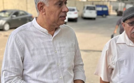 الجاوي يطلع على مستجدات دراسة مشروع تصريف مياه الأمطار بالمعلا 