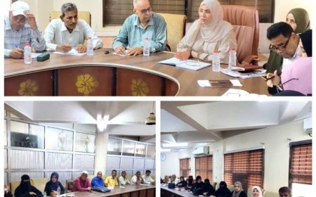 د. مايسة عشيش تجتمع برؤساء الشعب ومديرو الإدارات بمكتب التربية والتعليم بعدن وتكشف عن تفاصيل مرحلة للمعالجات والانضباط