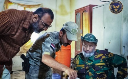 اللواء عبدالسلام الجمالي يتفقد قوات الأمن الوطني بقطاع المنصورة ويشيد بمستوى الأداء والانضباط