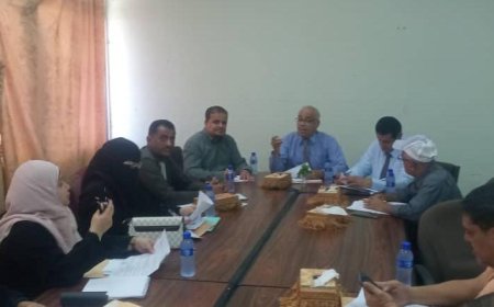 مجلس شؤون الطلاب بجامعة عدن يناقش التحضير للقبول والتسجيل للعام الجامعي القادم