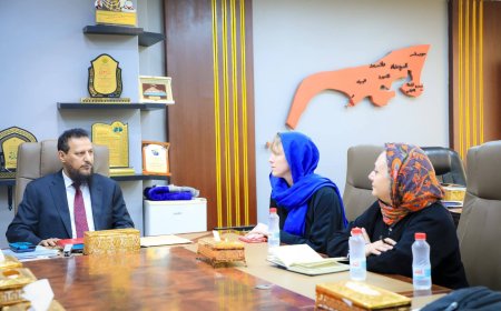 محافظ العاصمة عدن يبحث مع أطباء بلا حدود تعزيز الشراكة وتطوير الخدمات الصحية