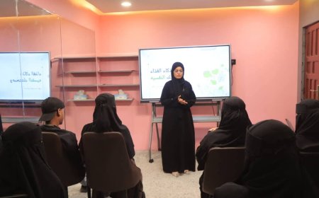 محاضرة علمية بمركز ملاذ للسلامة النفسية تسلط الضوء على العلاقة بين الغذاء والصحة النفسية