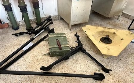 ضبط شحنة أسلحة ثقيلة غرب المكلا  بأوامر من النيابة العامة