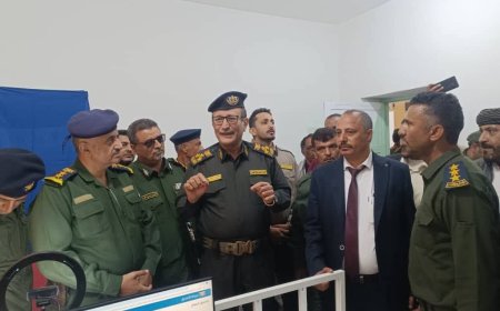 الوكيل العمري يفتتح فرع للأحوال المدنية بمديرية المفلحي بمحافظة لحج 