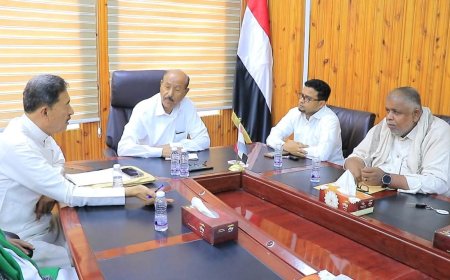 الوكيل باربّاع يناقش أوضاع النشاط الرياضي ومستوى سير المسابقات والبطولات الكروية في مديريات الوادي والصحراء.