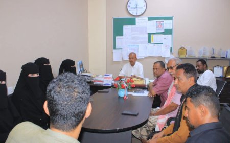 المصفري والصماتي يبحثان سبل التعاون المشترك مع مؤسسة عدن للفنون والعلوم لدعم قطاع الشباب