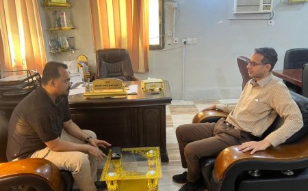 مدير عام الشؤون الاجتماعية يطلع على برامج مؤسسة الكابتن علي عثمان العمودي ويشيد بدورها في دعم الأنشطة الرياضية