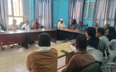 المكتب التنفيذي بمديرية المسيمير يعقد اجتماعه الدوري الرابع لشهر أبريل 2026م