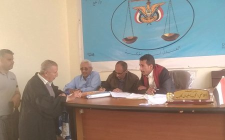 مدير عام المقاطرة يتفقد محكمة المديرية الإبتدائية