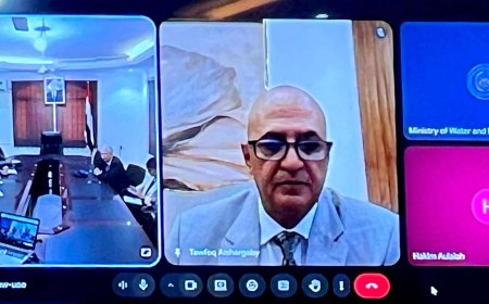 الوزير الشرجبي يبحث مع السفير الألماني تعزيز الشراكة في قطاع المياه والبيئة ودعم التكيف المناخي