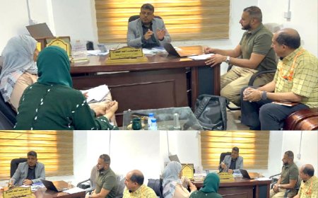 الحيدري يترأس اجتماعاً مع صندوق الأمم المتحدة للسكان لمناقشة عدد من القضايا الصحية والبرامج المشتركة