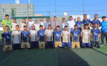 انطلاق الدوري الرياضي التنشيطي الأول للمؤسسات الإعلامية بمأرب