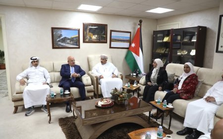 المستشار الثقافي يشارك في افتتاح المعرض التراثي للطلبة الدوليين في الجامعة الهاشمية