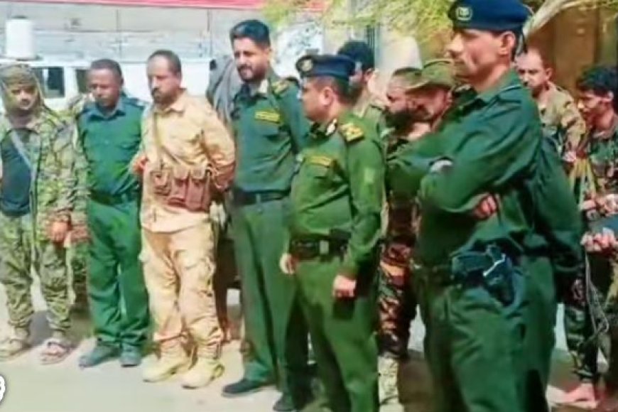 زيارة تفقدية لمدير أمن أبين الى مقر إدارة أمن خنفر