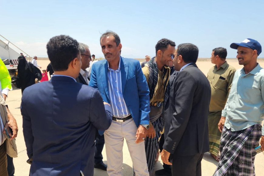 وصول وفد من وزارة الزراعة والأسماك ومنظمة الفاو إلى سقطرى