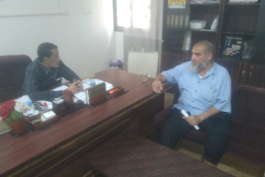 مدير عام مستشفى الامراض النفسية بعدن يطلع على سير العملية التمريضية ومستوى الانضباط المهني