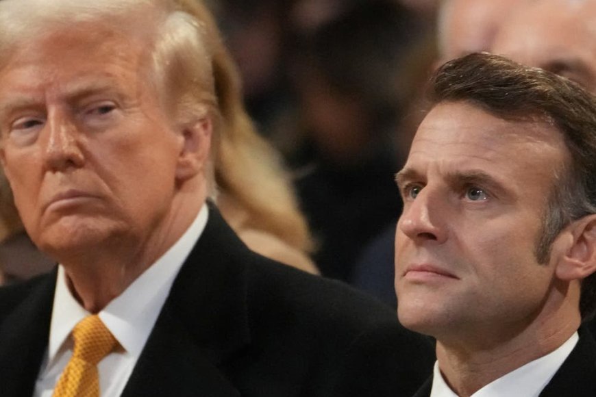 ترامب يستهزئ بمعاملة زوجة الرئيس الفرنسي .. و الرئيس الفرنسي يرد عليه .. تفاصيل