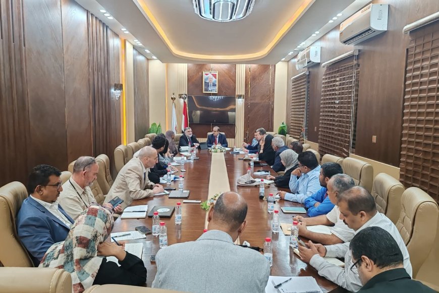 وزير الصحة يرأس اجتماع صحي موسع ضم عدد من قيادات الوزارة وممثلي المنظمات الدولية شريكة القطاع الصحي 