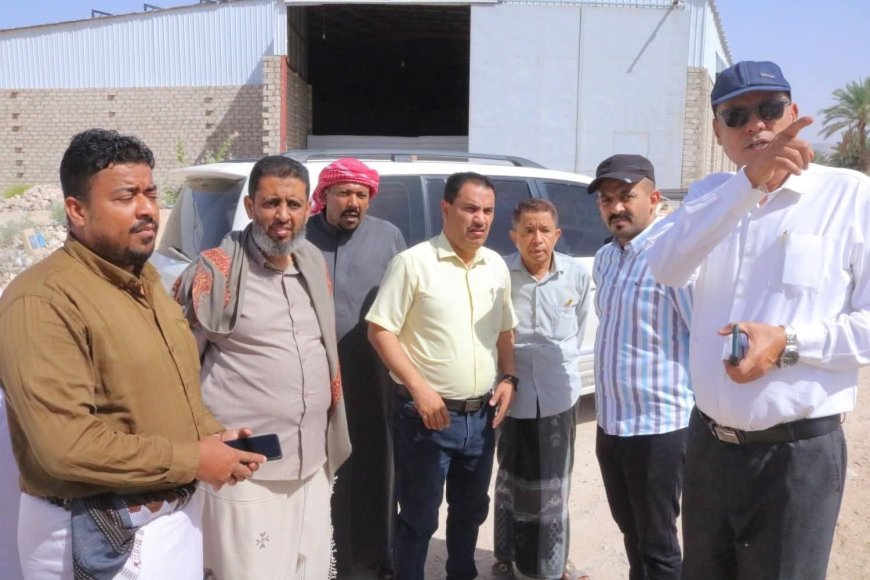 السعيدي يقود نزولًا ميدانيًا بسيئون لضبط التعديات على مجاري السيول وتحذيرات من مخاطر كارثية