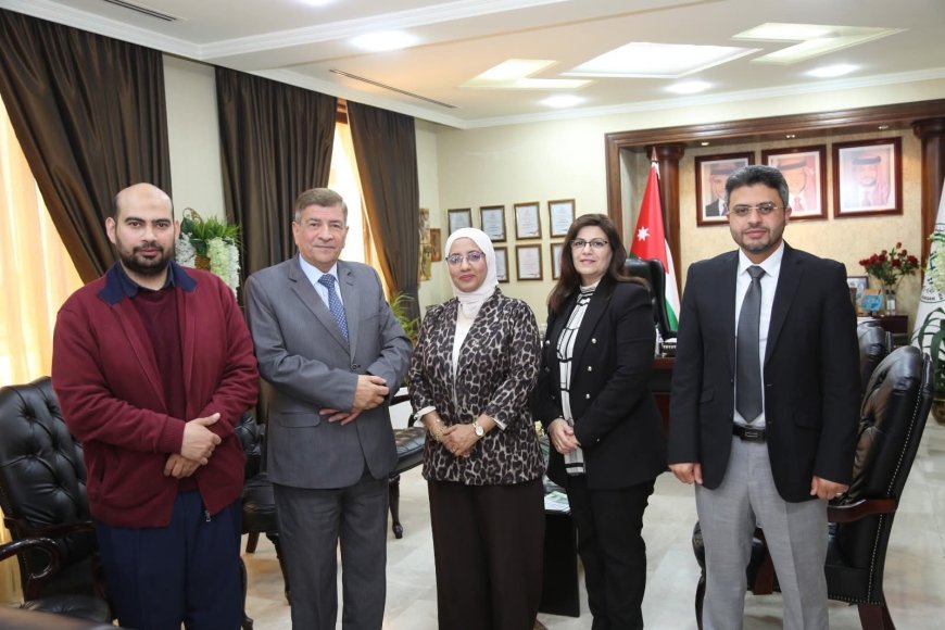 زيارة المستشار الثقافي لجامعة الزيتونة الأردنية