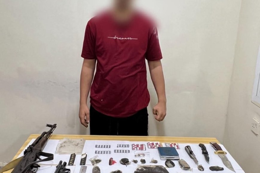 المقدم مياس الجعدني في عملية نوعية : " ضبطنا احد اخطر مروجي المخدرات وبحوزته كمية من الحشيش بمنطقة التقنية' ... تفاصيل