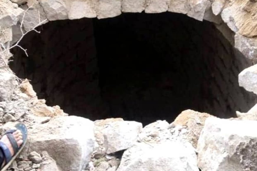 تعز. أمطار غزيرة تتسبب بانهيار صخري وتضرر منزل سكني بعزلة عدينة