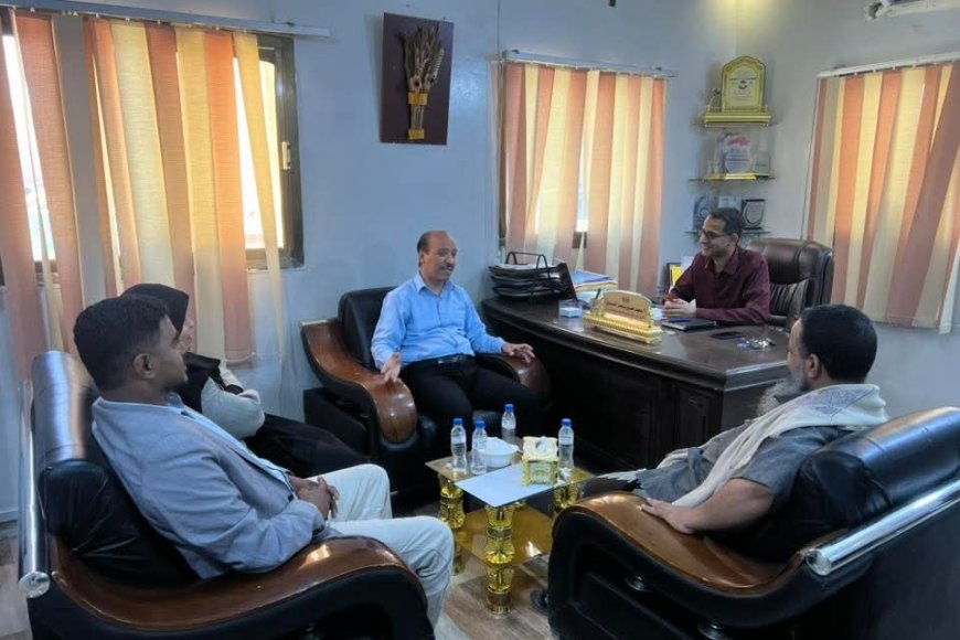 العمودي يطلع على أنشطة مؤسسة الصندوق الخيري للطلاب المتفوقين ويشيد بدورها في دعم التعليم وتأهيل الطلاب