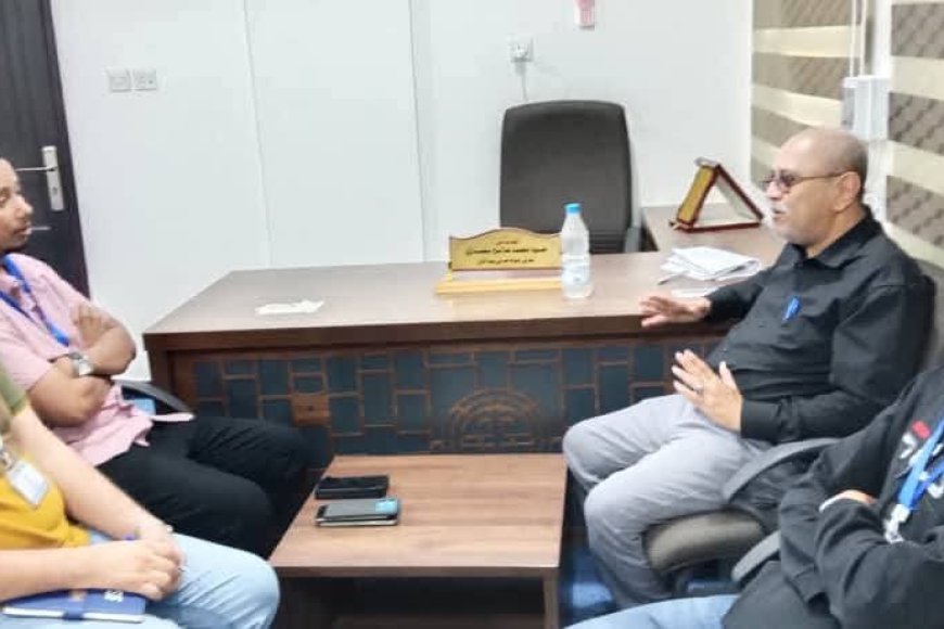 مدير عام تبن يبحث مع منظمة الإغاثة الإسلامية الفرنسية تعزيز التدخلات الإنسانية والتنموية