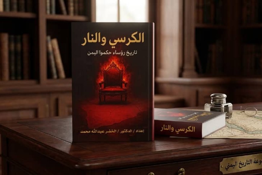 صدور كتاب “الكرسي والنار” يوثق تاريخ رؤساء اليمن