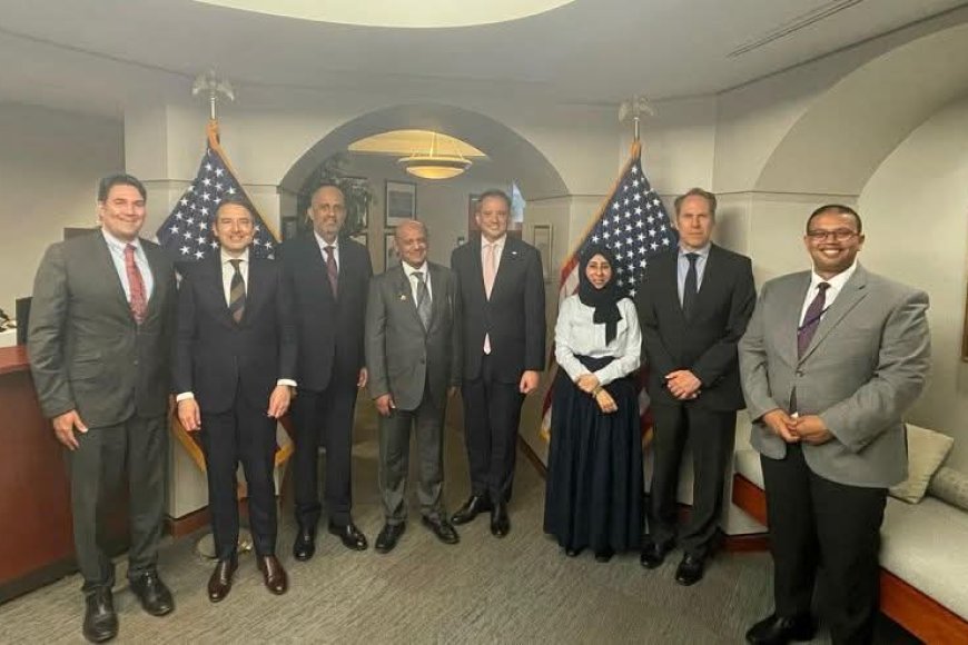 وفد حكومي يبحث مع مساعد وزير الخارجية الأمريكي سبل تطوير الشراكة