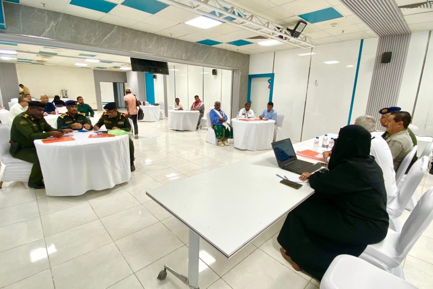 اللجنة الاستشارية بحضرموت تطلع على الواقع الأمني والجنائي وأوضاع شرطة السير بمديريات الساحل