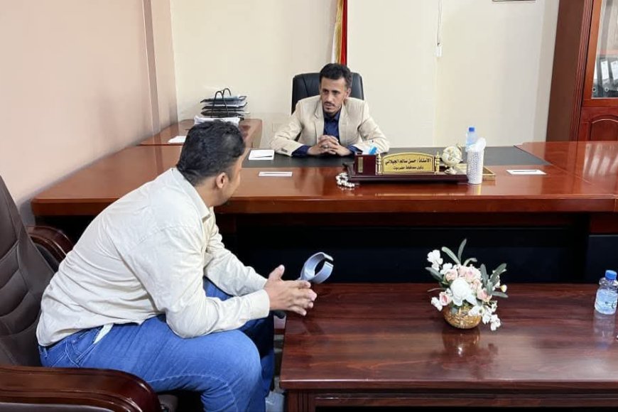 الوكيل الجيلاني يلتقي منسق البيئة والمناخ بالشبكة الوطنية لمناصرة حقوق الأشخاص ذوي الإعاقة