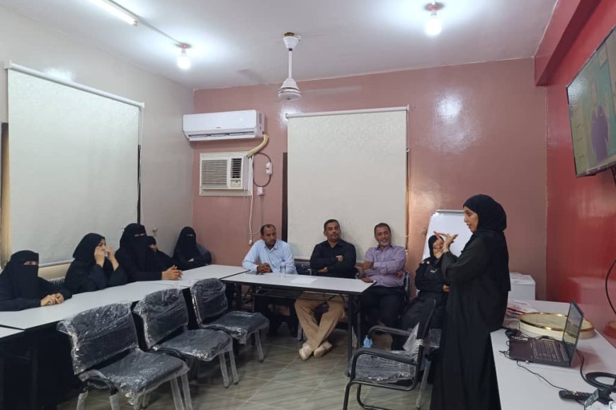 مؤسسة رموز للصم تنظم دورة بلغة الإشارة لموظفي مكاتب الشؤون الاجتماعية والعمل& عدن ضمن أسبوع الأصم العربي الـ51