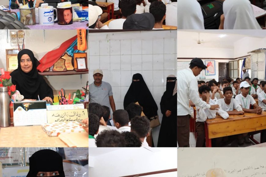 لليوم الثالث على التوالي.. فريق التوعية المهنية يواصل نزوله الميداني في ثانويات ومدارس مديرية "خورمكسر"