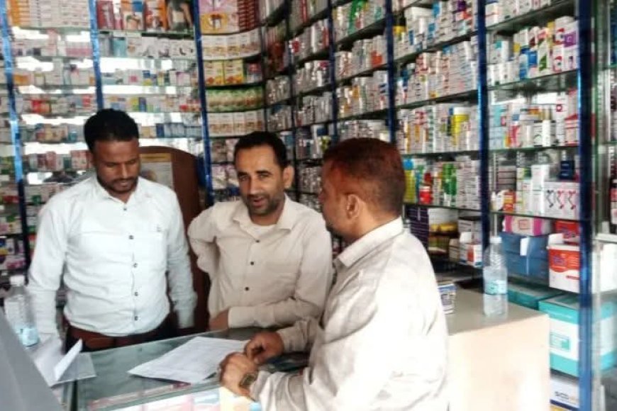 مكتب الصحة بحالمين ينفذ نزولاً ميدانياً لعدد من المنشآت الصحية بعاصمة المديرية
