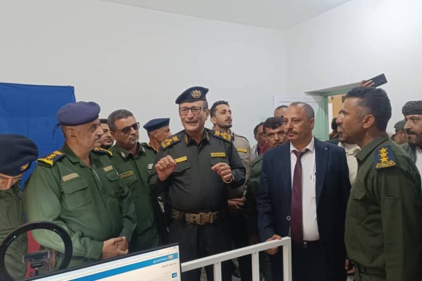 الوكيل العمري يفتتح فرع للأحوال المدنية بمديرية المفلحي بمحافظة لحج&nbsp;