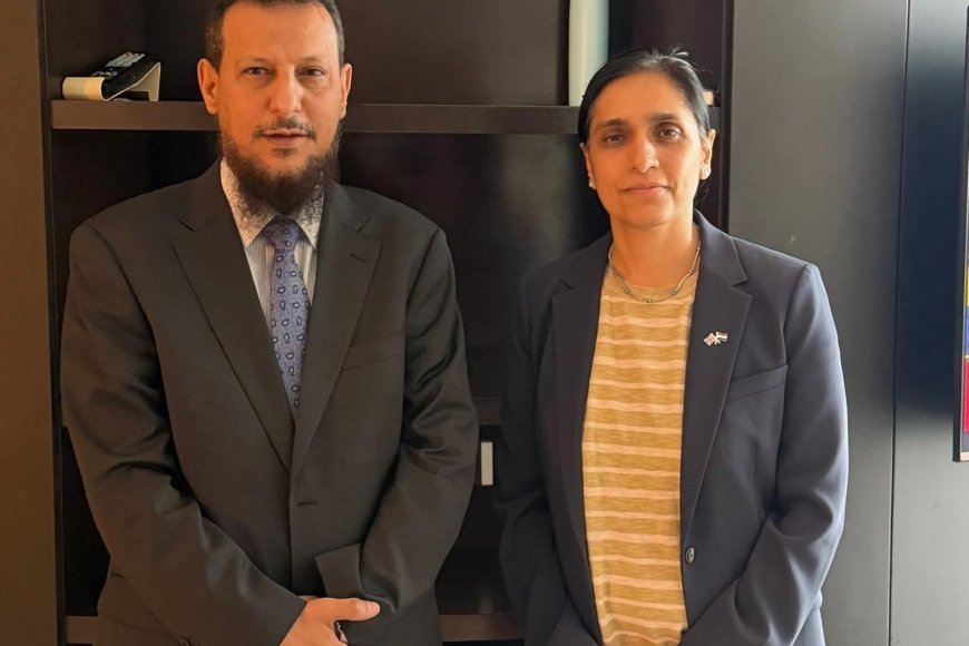 محافظ العاصمة عدن يبحث مع السفيرة البريطانية مستجدات الأوضاع الأمنية والخدمية